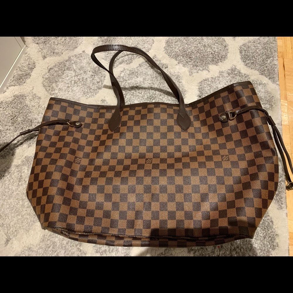 Monogram inspired purse